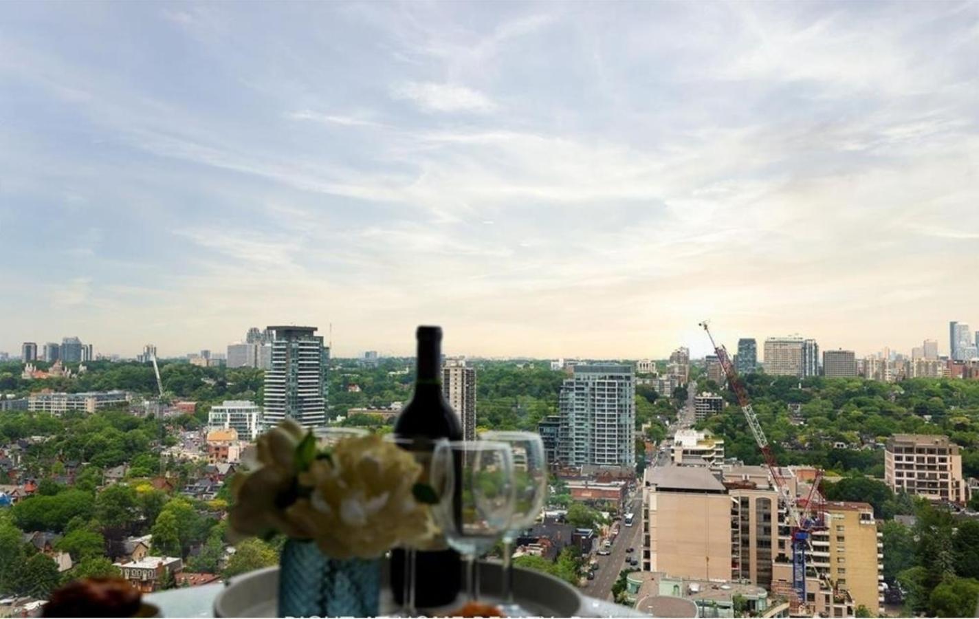 Luxury 2-Bedroom Apartment In Yorkville With The Best City View In Downtown Toronto Luaran gambar